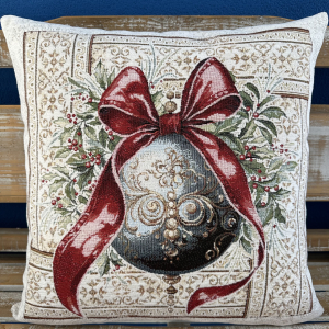 Gobelínové vankúše vianočné - Chenille Eden 1327
