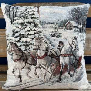Gobelínové vankúše vianočné - Chenille Kone