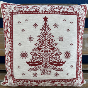 Gobelínové vankúše vianočné - Chenille Eden 1255