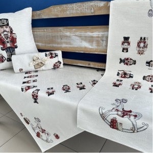Gobelínové obrusy vianočné - Chenille 1024