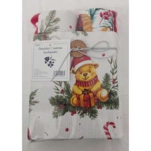 Bavlnené utierky tkané - darčekové balenie 74114 C