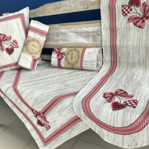 Gobelínové obrusy celoročné -chenille 1177