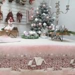 Gobelínové obrusy vianočné - chenille 222