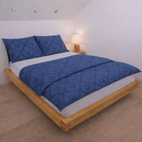 Deluxe posteľná bielizeň - Modrá Finezza