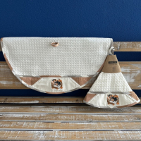 Bavlnený kuchynský uterák kruh 60cm TE 10675 Pes