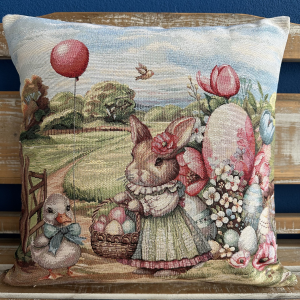 Gobelinové veľkonočné vankúše  0659