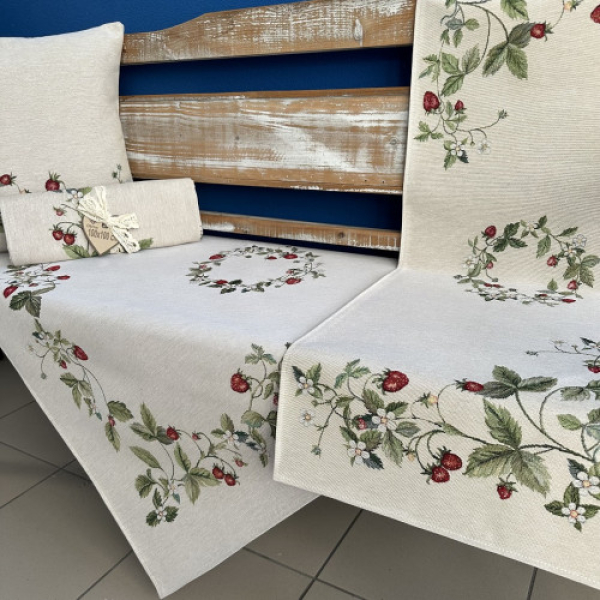 Gobelínové obrusy celoročné - Jahody