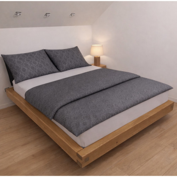 Deluxe posteľná bielizeň - Sivá Finezza