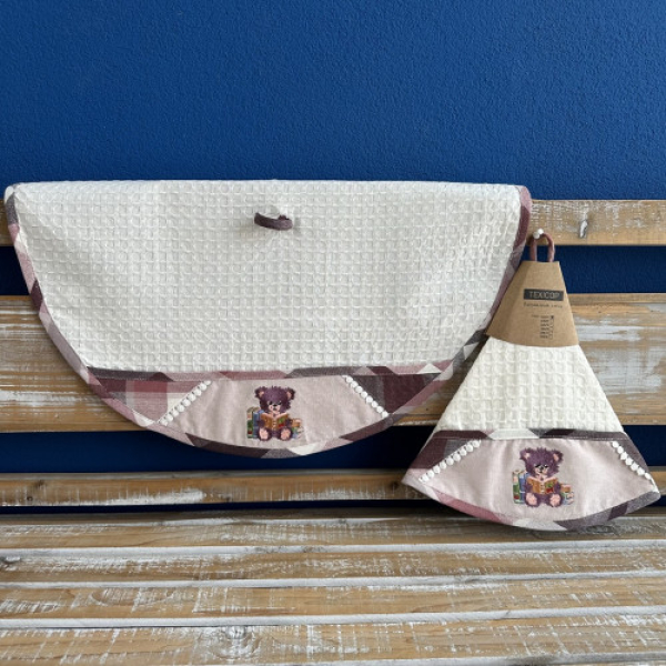 Bavlnený kuchynský uterák kruh 60cm TE 10671