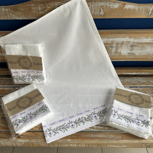 Bavlnená utierka TE 7922 Levanduľa
